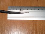 Kabel koncentryczny   RG58 FLEX SATEC miedziany